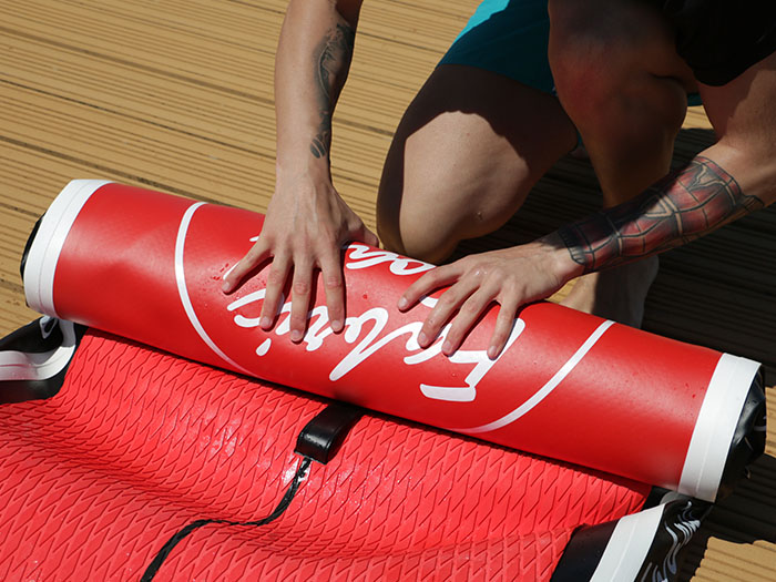 Inflatable Paddle Surf and Foldable with ease